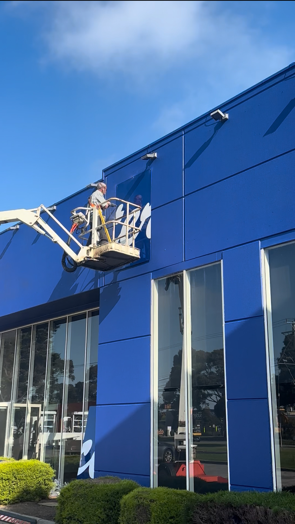 Building Signage Installation