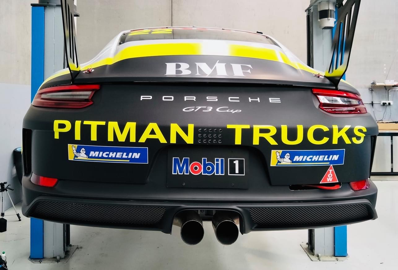 Porsche Race Car Graphics