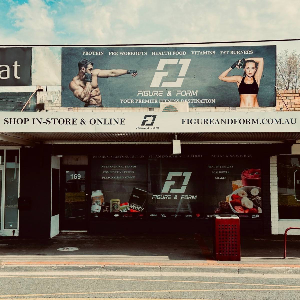 Figure & Form Fitness Signage
