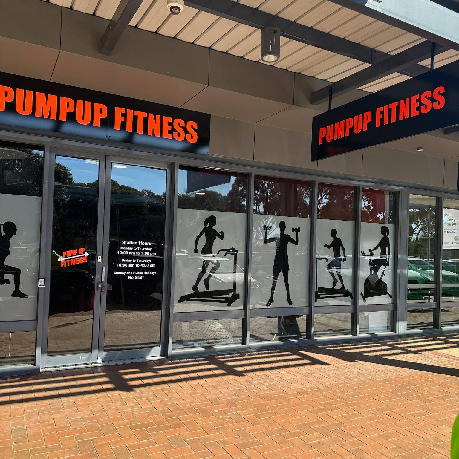 PumpUp Fitness Signage