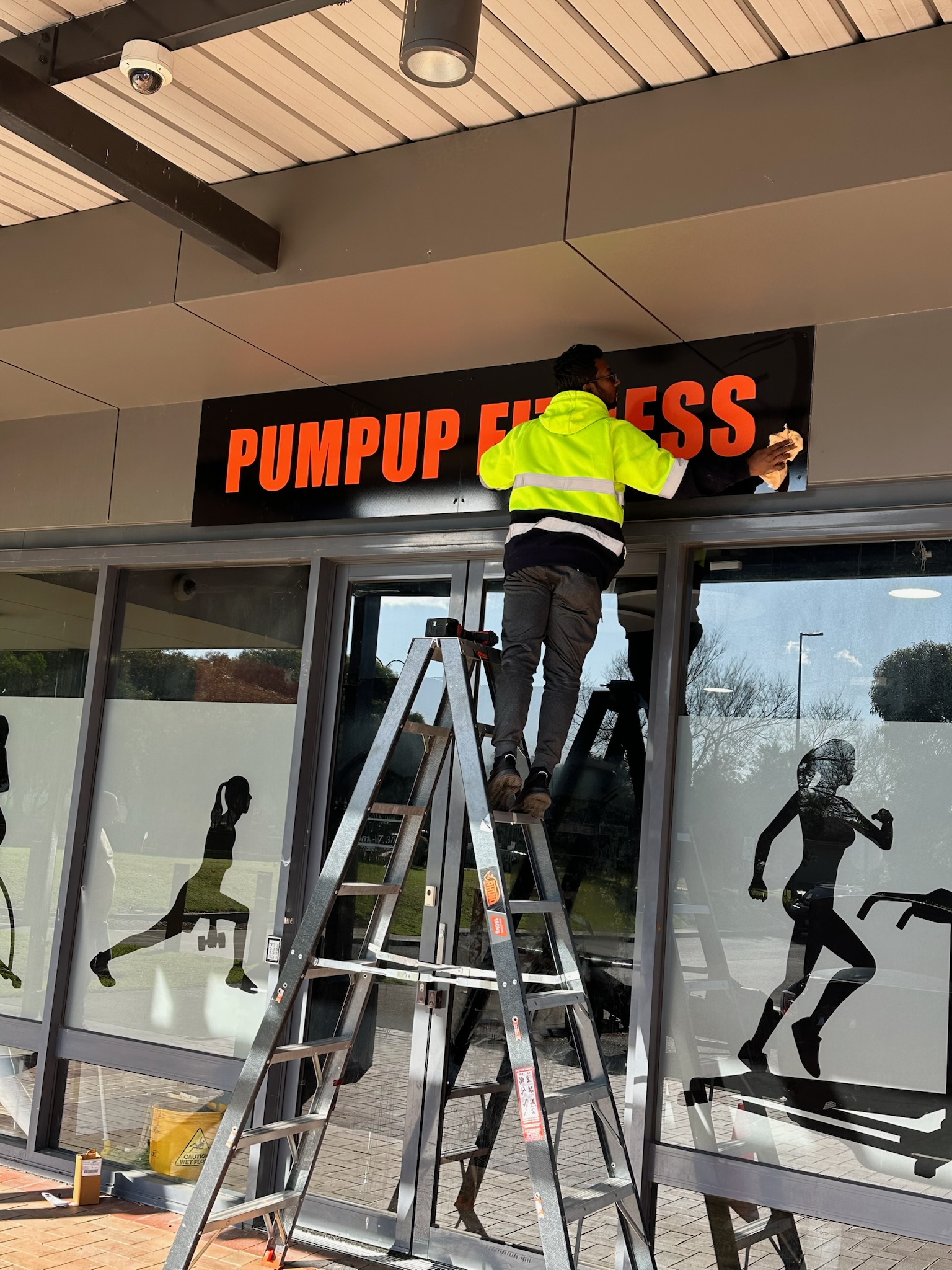 PumpUp Fitness Installation